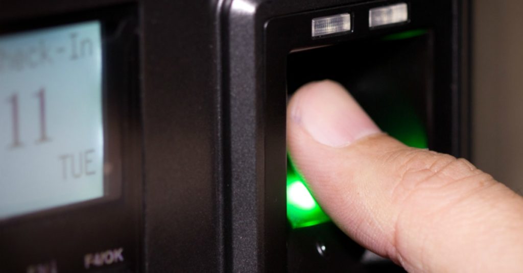 fingerprint scan access control