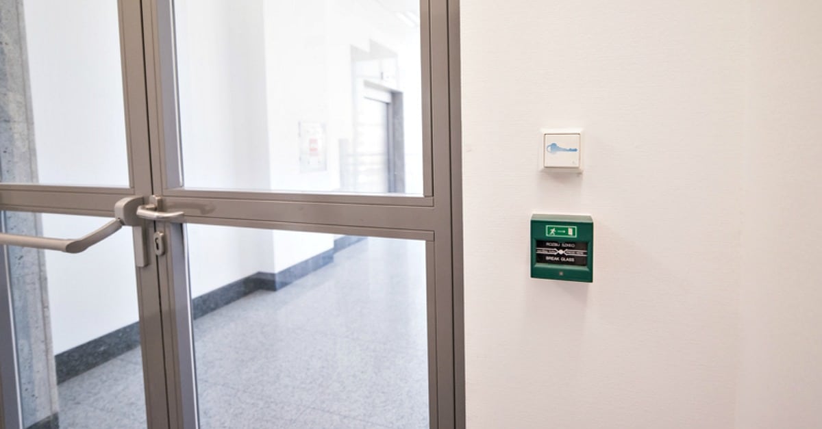 access control hospital doors