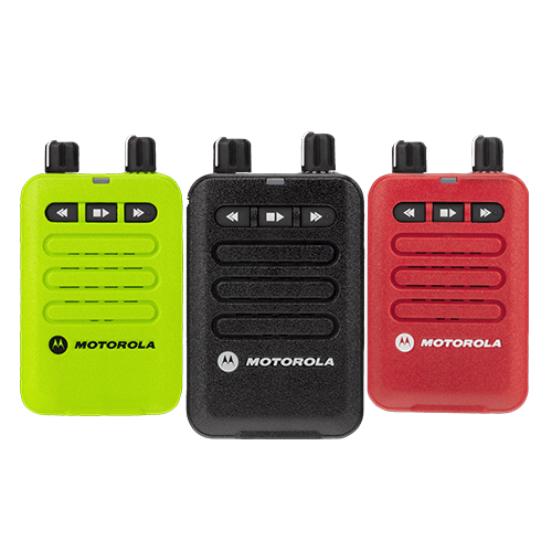 Picture of Motorola Solution's private pagers that Commenco, a fire pager provider distributes.