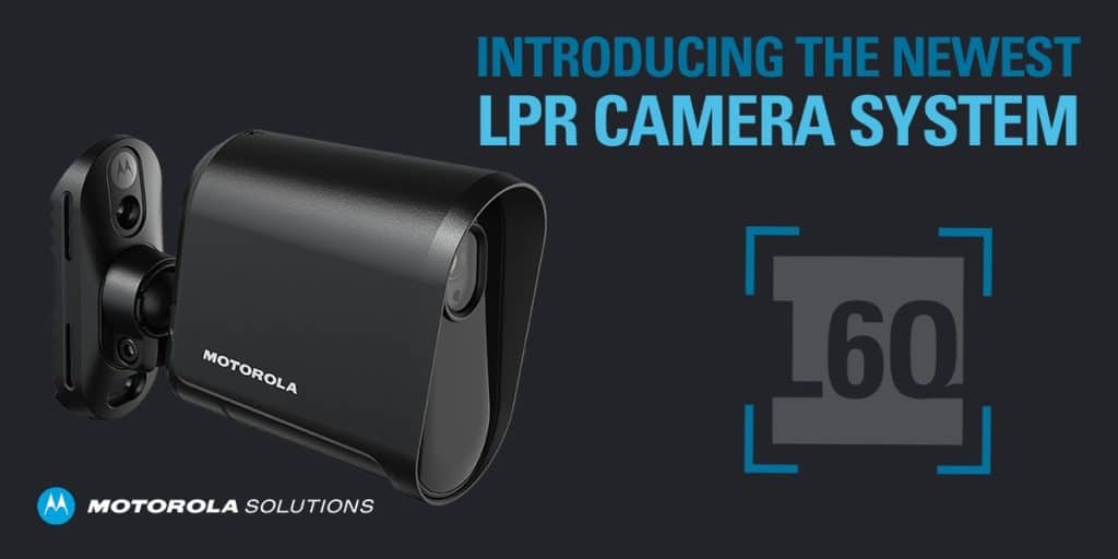 Motorola Solutions L6Q quick-deploy license plate recognition camera system